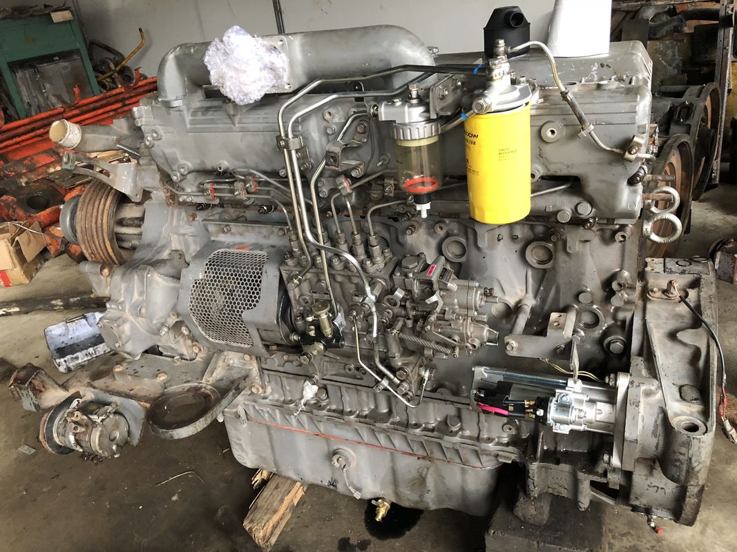 4타크 Isuzu 6WG1 엔진 Assy 110-127 물 냉각 발굴기에 적용